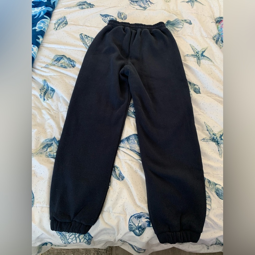 Comfort Navy Blue Joggers Sweatpants Size Small NWOT - Picture 3 of 7